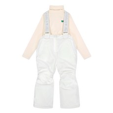 JELISPOON 童款粉彩素色吊帶喇叭褲滑雪服