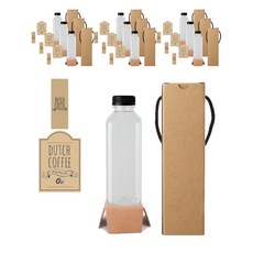 Square Dutch Pet 500 500ml+黑帽+貼紙LB4M套組, 10組