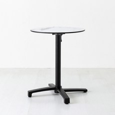 마켓비 라네트 원형 테이블 D60 HPL D형, 화이트