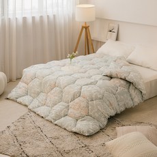 JINDACHI 金大器 宮廷水立方羽絲絨發熱被, 微曦綠意