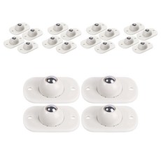 Verygoods 黏貼式迷你移動輪 4入, 5個, 混色