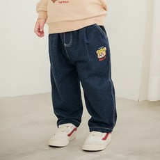 mollimelli 兒童款Silly Cap牛仔風寬鬆褲