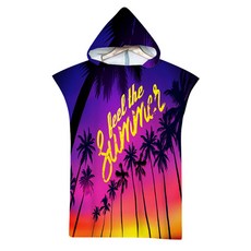 Selene 夏日連帽沙灘巾 75 x 110 cm, A17, 1個