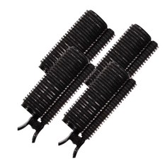 LOUIS BON 蓬鬆髮捲夾, 黑色, 4個