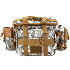 오티온 다용도 멀티 아웃도어 낚시 가방, 그레이