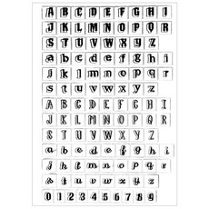 YesMall 復古風手帳裝飾DIY透明矽膠印章 29, 1個, 單一顏色