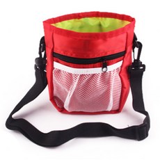 狗狗訓練外出用零食包, 紅色