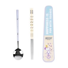 LILFANT 史努比湯匙筷子餐具盒組 SN6936, 混色, 湯匙+筷子+收納盒