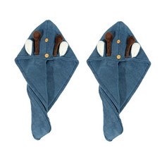 柔軟髮巾 SG32, 款式9, 2個