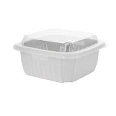 디베스트 분리형 세척용기, 화이트, 1개