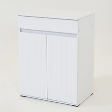 다우드 클레오 라인 수납장, 화이트, 1단