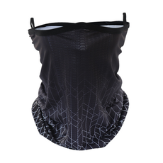 O Ardor 印花網狀耳掛式面罩, 03竹黑