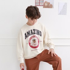 나나주니 라운드넥 어메이징 맨투맨