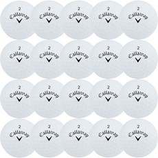 Callaway 卡拉威 綜合二手球 實惠型, 白色, 1個, 20入