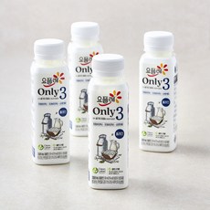 요플레 Only3 플레인, 4개, 1개입, 130ml