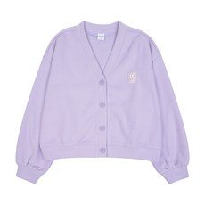 애플핑크 아동용 자수와펜크롭 가디건 R502