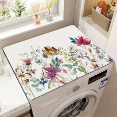 데이소이 플라워 아트 세탁기 매트, 09 플라워