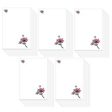 韓國的花書法無字明信片, 100個, 春杜鵑