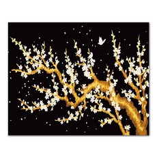 ADICO DIY 繪畫靜物傑作繪畫 50 x 40cm, 金錢樹 (PG05)