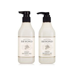 비욘드 딥 모이스처 샴푸 450ml + 컨디셔너 450ml 세트, 1세트