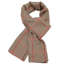 About Tie男款Owen基本格紋圍巾