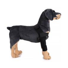 I Love Pet 寵物受傷保護套 護膝, 黑色