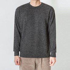 남성용 골지 데일리 라운드 니트 T2845