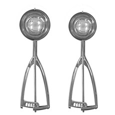 全斯登冰淇淋勺 No.10 + No.12 套組, 1套, 單色