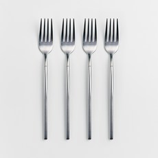 SERATOGA CIELO 石洗餐具餐叉, 4個, 單一顏色