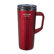 Hotcom Newtro馬克杯, 酒紅色, 520ml, 1個