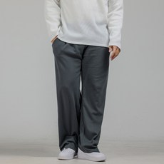 파이브엑스라지 남성용 베이직 스판 일자핏 트레이닝 밴딩팬츠