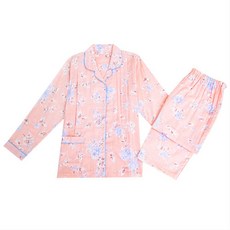 Estella 碎花雲朵草莓圖案孕婦睡衣上下套裝 PJM412