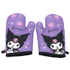 Sanrio 三麗鷗 酷洛米隔熱手套, 1套, 紫色