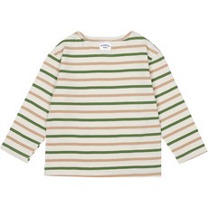 Rainbow Kids 兒童三色條紋長袖T恤