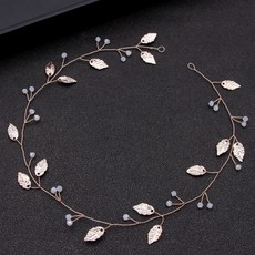 Make Mine 自助輕婚禮拍攝飾品 花朵髮夾, 玫瑰金