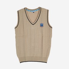 校服Mall青少年款黑色線條麻花紋雙線條校服背心