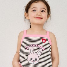 로토토베베 아동용 통기성 캐리 민소매 티셔츠