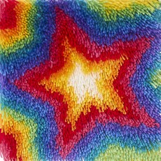 刺繡DIY包 30*30cm, D1彩虹星款