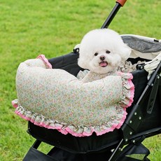 Woolly 寵物Fleur推車防撞護板, 1個, 粉紅色