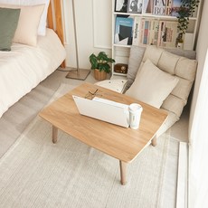 스토리퍼니쳐 국내생산 E0 LPM 6단높이조절 심플 테이블, 내추럴오크