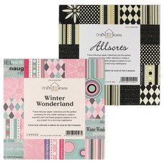 Deriz 厚款珠光色紙 黑金6款 x 6張 + 粉紅薄荷6款 x 6張組合, 1套, 1個