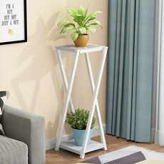 애비뉴굿즈 심플 인테리어 거실 화분받침대a4 80cm, 화이트프레임 화이트보드