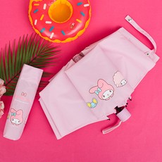 美樂蒂 3段式雨傘 55 Friends 30015