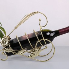 ARTcom北歐室內裝飾酒架 IN0056, 黃金, 1個