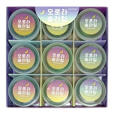 Crystal Fancy極光史萊姆 9入組, 混合顏色