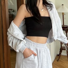 DIAMIGNON 女款實用短版胸墊背心