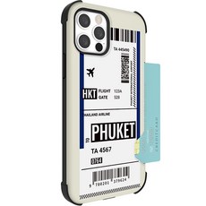 JUST4YOU 보딩 2 방탄콤보 카드 휴대폰 케이스