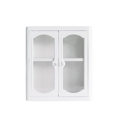 WOORIZIP:N 素色多功能浴室收納櫃 S號, 1個, 白色