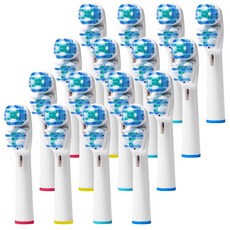 T'obi.m Oral-B 歐樂B 百靈成人電動牙刷刷頭, SB-417, 16個