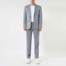Tim's Fit 男士四季基本款兩釦休閒西裝套裝